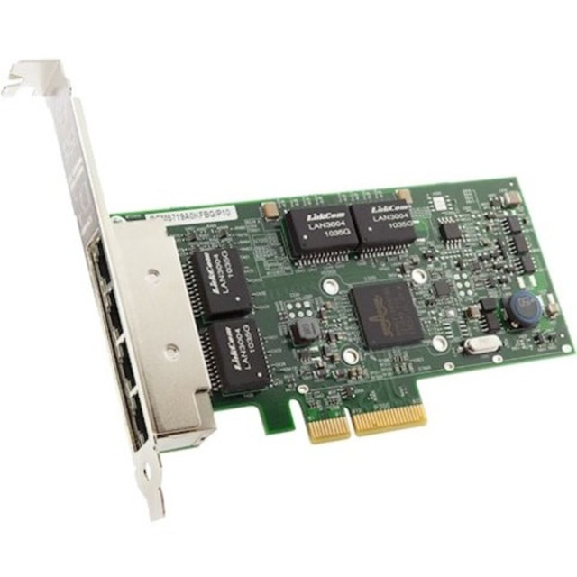 LENOVO, INC. Lenovo 7ZT7A00484  ThinkSystem NetXtreme PCIe 1Gb 4-Port RJ45 Ethernet Adapter By Broadcom - PCI Express 2.0 x4 - 4 Port(s) - 4 - Twisted Pair - 1000Base-T - Plug-in Card