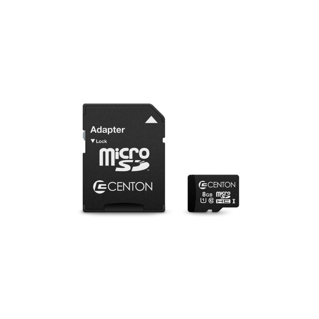 CENTON ELECTRONICS, INC. S1-MSDHU1-8G Centon microSD Memory Cards, 8GB, S1-MSDHU1-8G CENTON ELECTRONICS, INC. S1-MSDHU1-8G Centon microSD Memory Cards, 8GB, S1-MSDHU1-8G