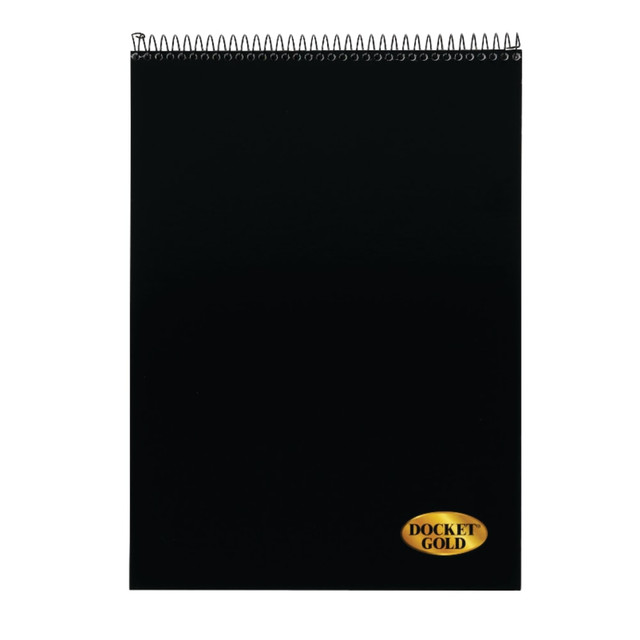 TOPS BUSINESS FORMS 63753 TOPS Docket Gold Wirebound Writing Pad, 8 1/2in x 11 3/4in, Legal Ruled, 70 Sheets, White TOPS BUSINESS FORMS 63753 TOPS Docket Gold Wirebound Writing Pad, 8 1/2in x 11 3/4in, Legal Ruled, 70 Sheets, White