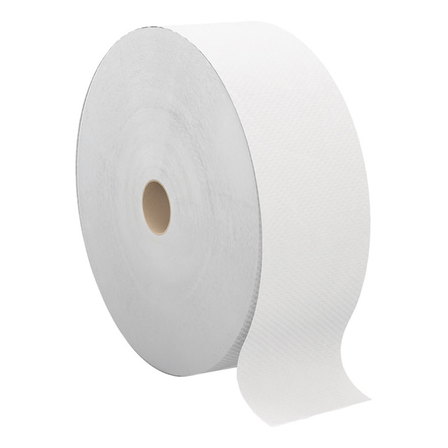 CASCADES TISSUE GROUP T320 Cascades Tandem JRT PRO Perform 2-Ply Jumbo Toilet Paper, 1250ft Per Roll, 100% Recycled, Pack Of 6 Rolls CASCADES TISSUE GROUP T320 Cascades Tandem JRT PRO Perform 2-Ply Jumbo Toilet Paper, 1250ft Per Roll, 100% Recycled, Pack Of 6 Rolls
