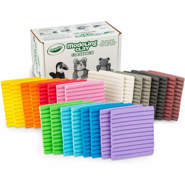 CRAYOLA LLC 230288 Crayola Modeling Clay Classpack Sticks, Assorted Colors, Box Of 288 Sticks CRAYOLA LLC 230288 Crayola Modeling Clay Classpack Sticks, Assorted Colors, Box Of 288 Sticks
