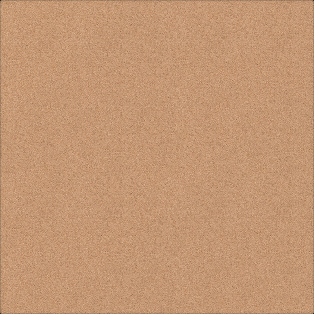 UBRANDS, LLC U Brands 4887U00-01  Frameless Cork Canvas Bulletin Board, 30in X 30in