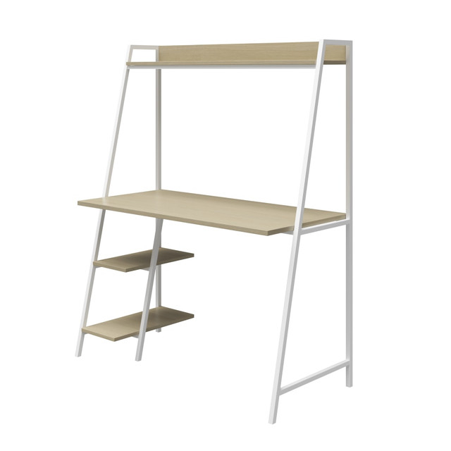 AMERIWOOD INDUSTRIES, INC. Ameriwood Home 5671913COM  Bushwick 44inW Ladder Computer Desk, Beige