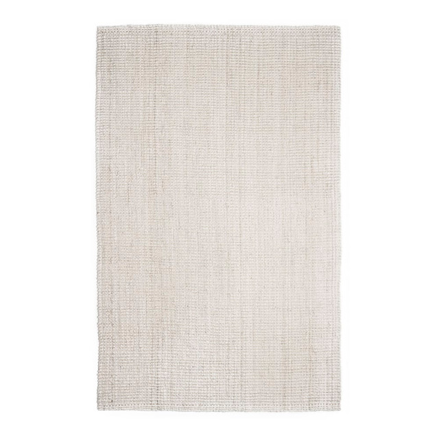 GFH ENTERPRISES INC. AMB0338-0046 Anji Mountain Andes Jute Rug, 4ft x 6ft, Ivory