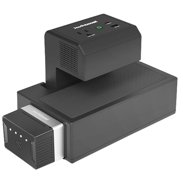 H. WILSON COMPANY KBEP-2B1C1 Luxor EdgePower Desktop Charging Station System, Black/Silver, KBEP-2B1C1