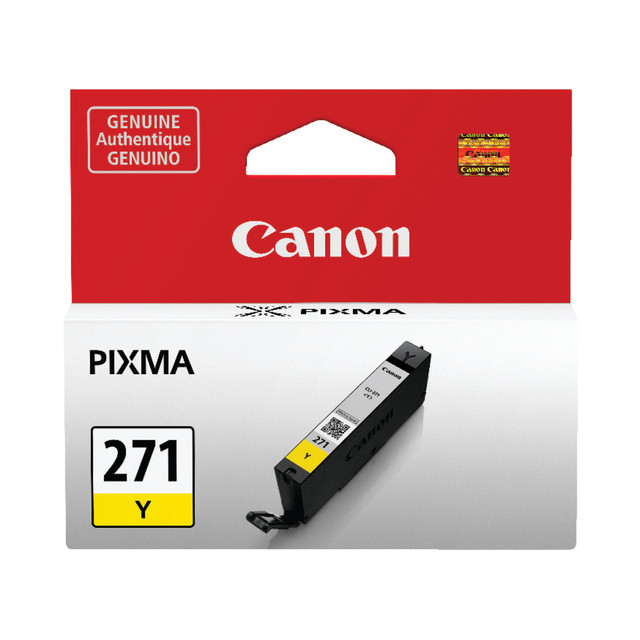 CANON USA, INC. 0393C001 Canon CLI-271 Yellow Ink Tank, 0393C001