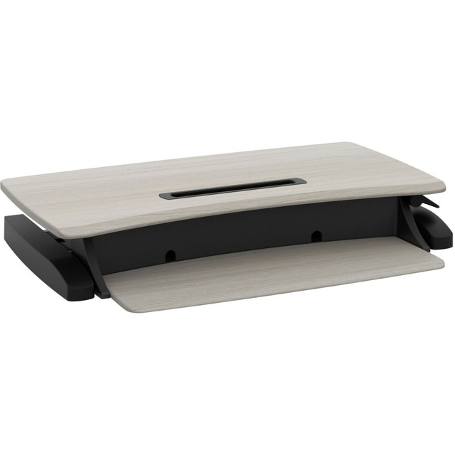 ERGOTRON 33-458-917  WorkFit-Z Mini Standing Desk Converter, Dove Gray/Black Base