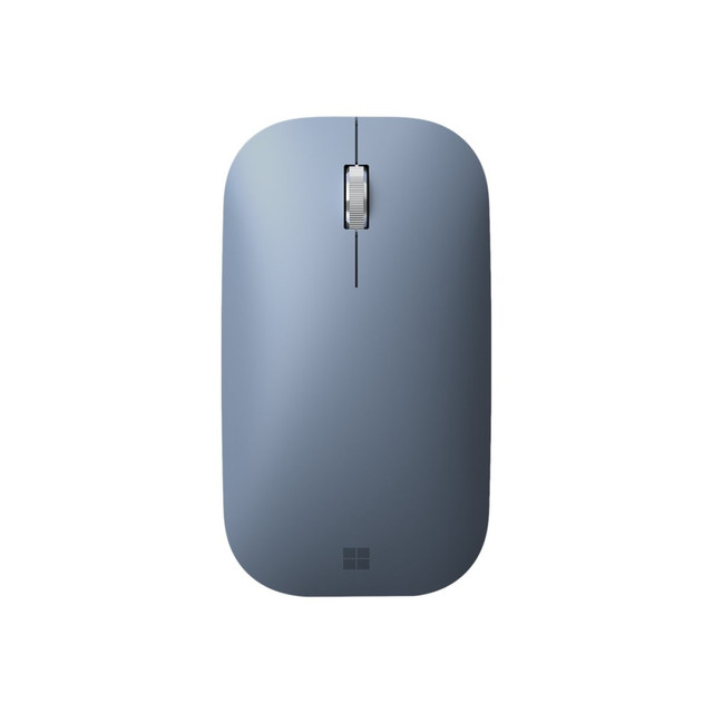 MICROSOFT CORPORATION Microsoft KGY-00041  Surface Mobile Mouse - BlueTrack - Wireless - Bluetooth - 2.40 GHz - Ice Blue - 1800 dpi - Scroll Wheel - 4 Button(s) - Symmetrical