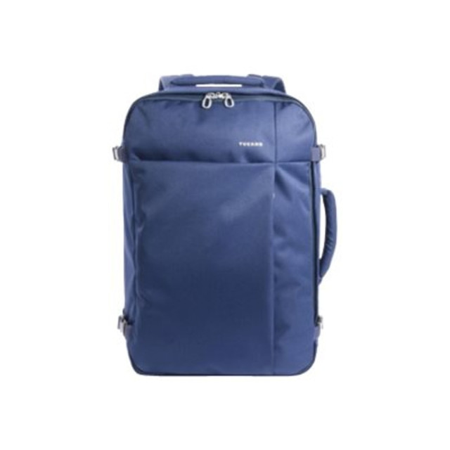 TUCANO USA INC BKTUG-L-B Tucano Tug&ograve; Carrying Case (Backpack) for 17.3in Notebook - Blue - Water Resistant - Shoulder Strap, Handle, Chest Strap