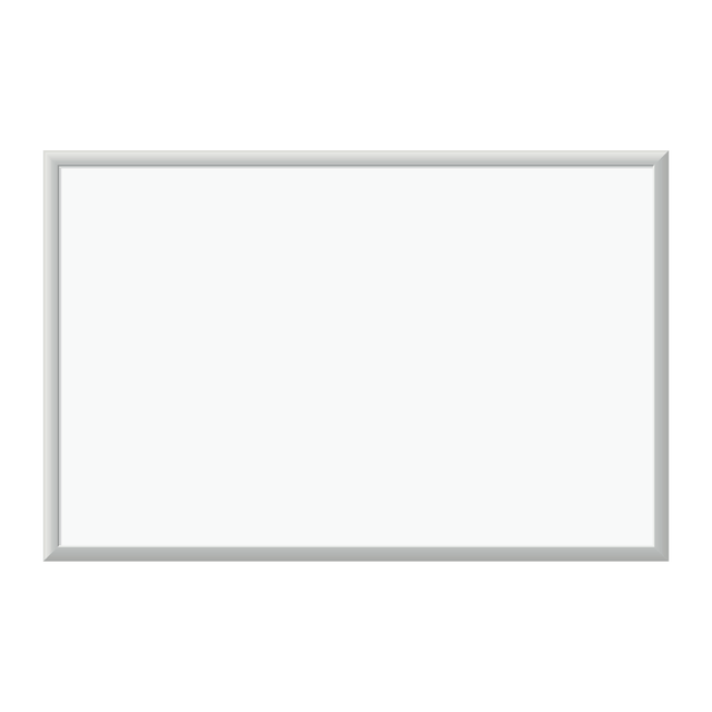 UBRANDS, LLC 071U00-01 U Brands Magnetic Dry-Erase Board, 35in x 23in, Silver Aluminum Frame