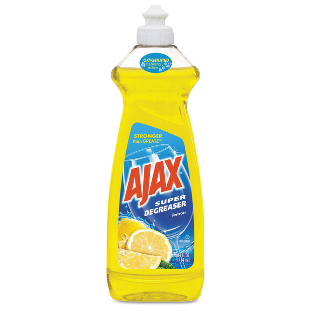 COLGATE-PALMOLIVE,IPD CPC44673 Ajax Dishwashing Detergent, Lemon Scent, 28 Oz Bottle, Case Of 9