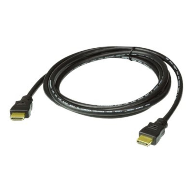 ATEN TECHNOLOGIES 2L7D15H ATEN HDMI Audio/Video Cable - 49.21 ft HDMI A/V Cable for Audio/Video Device, Switch - First End: HDMI 1.4 Digital Audio/Video - Male - Second End: HDMI 1.4 Digital Audio/Video - Male - Supports up to 1920 x 1080