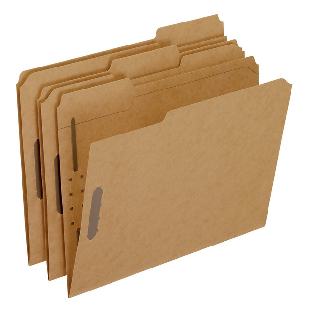 TOPS BRANDS FK212 Pendaflex Kraft Rec Classification Folders With Fasteners, Letter Size, Box Of 50