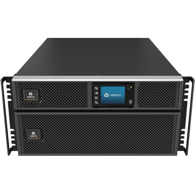 LIEBERT CORP GXT5-6KL630RT5UXLN Vertiv Liebert GXT5 UPS - 4900VA/4600W 208V | Online Rack Tower Energy Star - Double Conversion| 5U| Built-in RDU101 Card| Color/Graphic LCD| 3-Year Warranty LIEBERT CORP GXT5-6KL630RT5UXLN Vertiv Liebert GXT5 UPS - 4900VA/4600W 208V | Online Rack Tower Energy Star - Double Conversion| 5U| Built-in RDU101 Card| Color/Graphic LCD| 3-Year Warranty