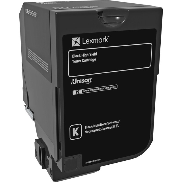 LEXMARK INTERNATIONAL, INC. Lexmark 74C0H10  Original Toner Cartridge - Laser - High Yield - 20000 Pages - Black