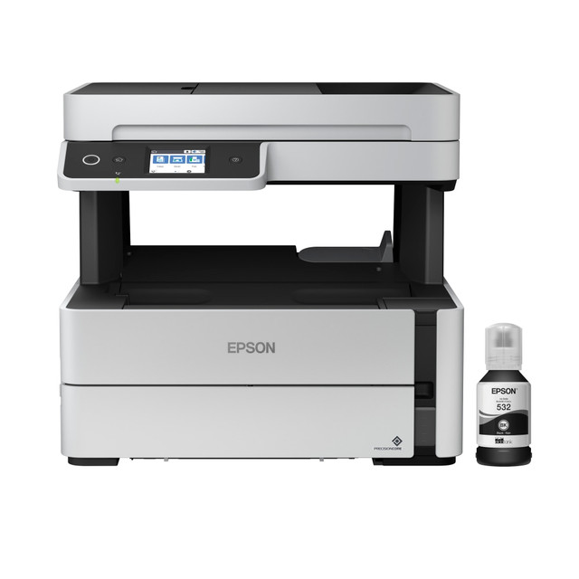 EPSON AMERICA INC. C11CG92201 Epson EcoTank ET-M3170 SuperTank Wireless All-In-One Monochrome Printer EPSON AMERICA INC. C11CG92201 Epson EcoTank ET-M3170 SuperTank Wireless All-In-One Monochrome Printer