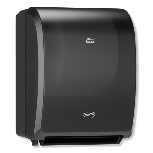 SCA TISSUE Tork® 771828 Electronic Hand Towel Roll Dispenser, 8" Roll, 12.32 x 9.32 x 15.95, Black