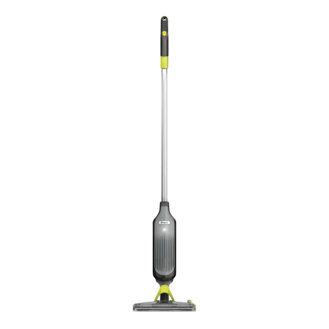Clean with efficiency by using the Shark Pro Cordless Vacuum Mop. This Shark vacuum uses a disposable pad for efficient cleaning, while the powerful vacuum suction eliminates leftover dirt and debris.  Disposable pad offers efficient cleaning.  Powerful vacuum suction pulls in dirt and debris with ease.  Spray mop targets tough stuck-on stains.  No-Touch technology allows for convenient disposal.  Rechargeable lithium-ion battery uses a magnetic charger for quick and easy charging.  Lightweight design for easy carrying.  Cordless vacuum provides easy movement throughout the building.  Backed by the manufacturer's 1-year limited warranty.