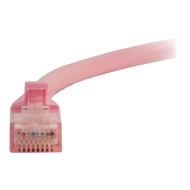 LASTAR INC. 00511 C2G Cat5e Snagless Unshielded (UTP) Network Patch Cable - Patch cable - RJ-45 (M) to RJ-45 (M) - 100 ft - UTP - CAT 5e - molded, snagless, stranded - pink