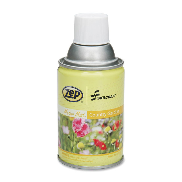 THE LIGHTHOUSE FOR THE BLIND 6840-01-368-4789 SKILCRAFT Zep Meter Mist Refill, 7 Oz., Springtime Garden Scent, Pack Of 12 THE LIGHTHOUSE FOR THE BLIND 6840-01-368-4789 SKILCRAFT Zep Meter Mist Refill, 7 Oz., Springtime Garden Scent, Pack Of 12
