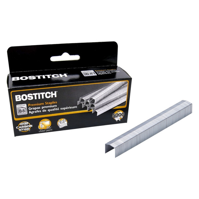 BLACK & DECKER/INDUS. CONST. STCR21153/8 Bostitch B8 PowerCrown Premium Staples, 3/8in Size, Box Of 5,000 BLACK & DECKER/INDUS. CONST. STCR21153/8 Bostitch B8 PowerCrown Premium Staples, 3/8in Size, Box Of 5,000