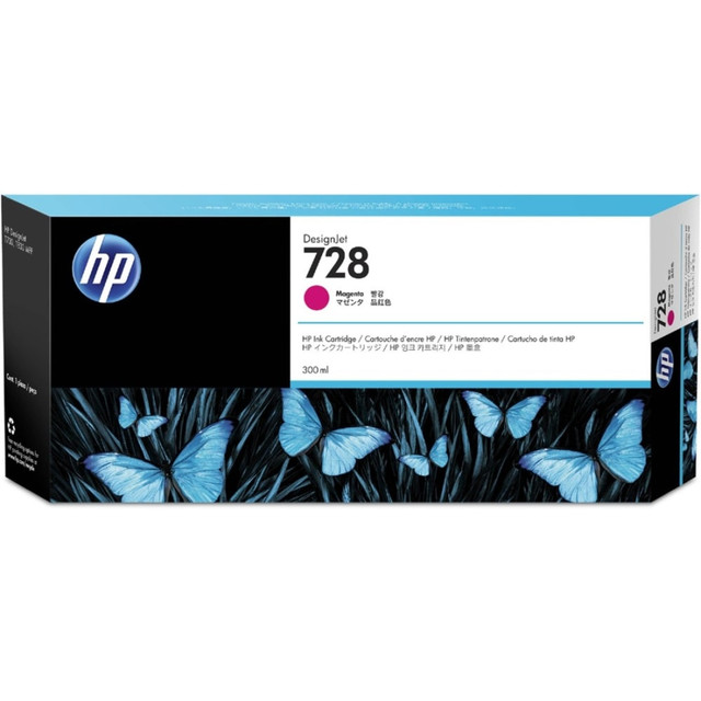 HP INC. F9K16A HP 728 Original Extra High Yield Inkjet Ink Cartridge - Magenta Pack - Inkjet - Extra High Yield