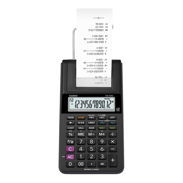 CASIO AMERICA, INC. HR-10RC Casio HR-10RC Portable Printing Calculator CASIO AMERICA, INC. HR-10RC Casio HR-10RC Portable Printing Calculator