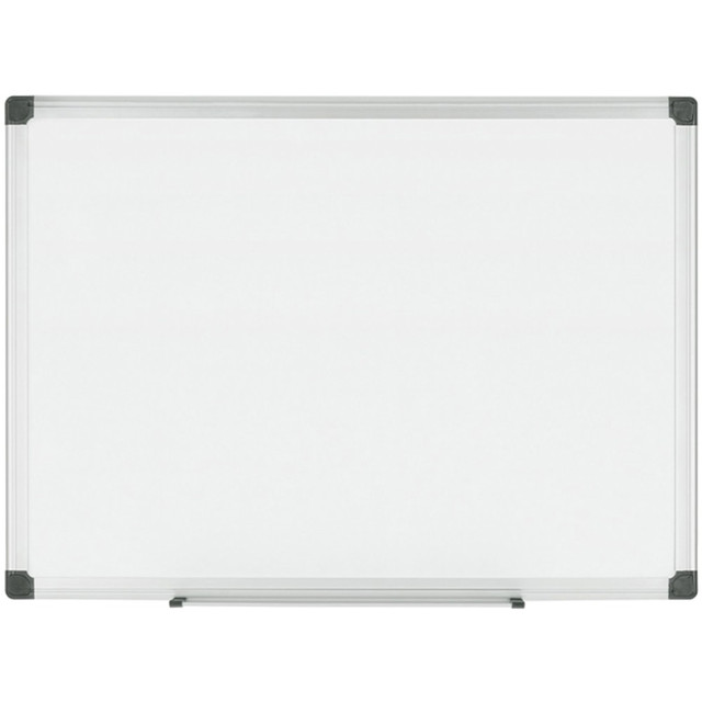 BI-SILQUE VISUAL COMM.PROD. Bi-silque CR1501170MV  Bi Office Maya Magnetic Dry-Erase Whiteboard, 960in x 484in, Aluminum Frame With Silver Finish