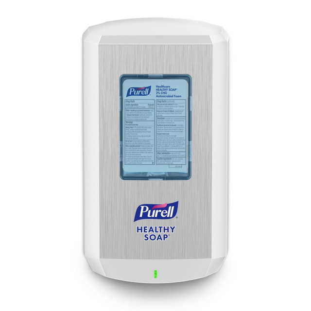 GOJO INDUSTRIES INC 7830-01 Purell CS8 Wall-Mount Touch-Free Soap Dispenser, White GOJO INDUSTRIES INC 7830-01 Purell CS8 Wall-Mount Touch-Free Soap Dispenser, White