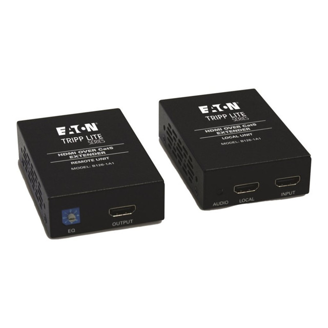 TRIPP LITE B126-1A1 Eaton Tripp Lite Series HDMI Over Cat5/6 Active Video Extender Kit Transmitter Receiver 1080p 200ft - Video/audio extender - over CAT 5/6 - up to 200 ft