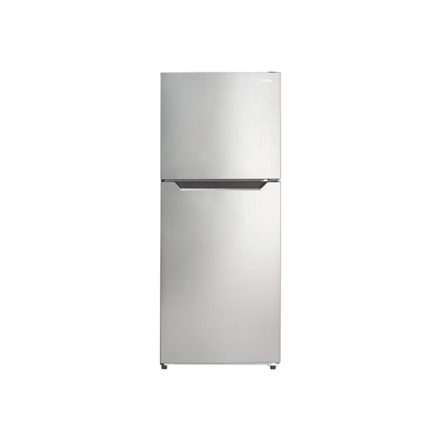DANBY PRODUCTS LIMITED Danby DFF101B1BSLDB  DFF101B1BSLDB - Refrigerator/freezer - top-freezer - width: 23.4 in - depth: 26.1 in - height: 59.5 in - 10.1 cu. ft - stainless steel look