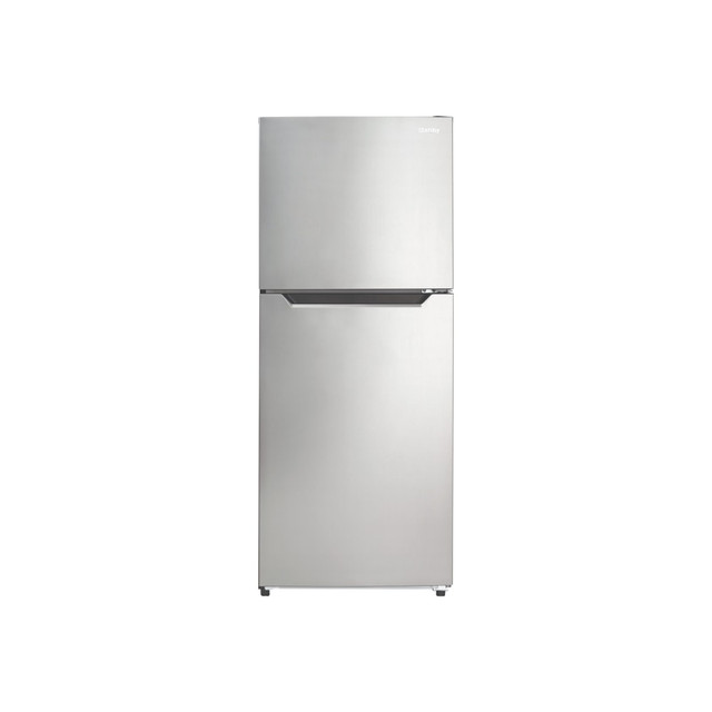 DANBY PRODUCTS LIMITED DFF101B1BSLDB Danby DFF101B1BSLDB - Refrigerator/freezer - top-freezer - width: 23.4 in - depth: 26.1 in - height: 59.5 in - 10.1 cu. ft - stainless steel look