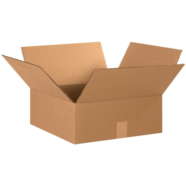 B O X MANAGEMENT, INC. 15156 Partners Brand Flat Corrugated Boxes, 15in x 15in x 6in, Kraft, Pack Of 25 B O X MANAGEMENT, INC. 15156 Partners Brand Flat Corrugated Boxes, 15in x 15in x 6in, Kraft, Pack Of 25