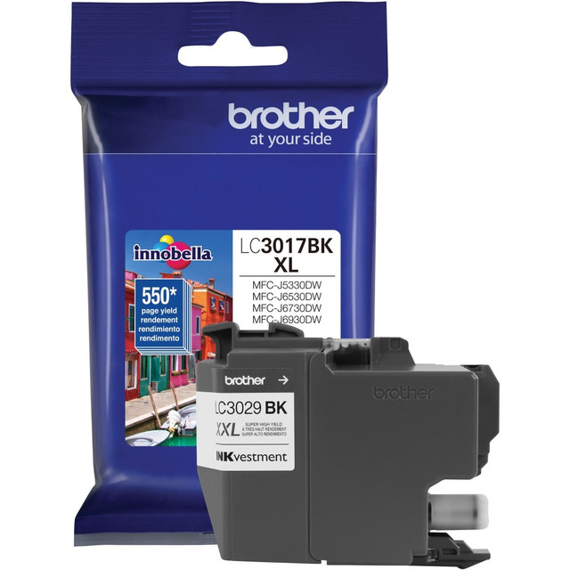 BROTHER INTL CORP LC3029BK Brother LC3029 Black Super-High-Yield Ink Cartridge, LC3029BK