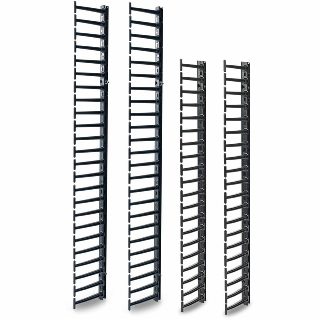 AMERICAN POWER CONVERSION CORP AR7727 APC NetShelter Cable Management, Vertical Cable Manager, for NetShelter SX Networking Racks 45U, Set of 4, 250 x 1956 x 170 mm - Cable Manager - Black - 45U Rack Height - 1 Each - TAA Compliant AMERICAN POWER CONVERSION CORP AR7727 APC NetShelter Cable Management, Vertical Cable Manager, for NetShelter SX Networking Racks 45U, Set of 4, 250 x 1956 x 170 mm - Cable Manager - Black - 45U Rack Height - 1 Each - TAA Compliant