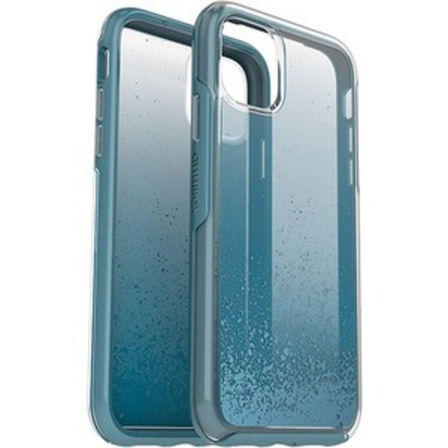 OTTER PRODUCTS LLC OtterBox 77-62476  iPhone 11 Symmetry Series Case - For Apple iPhone 11 Smartphone - Metallic Texture Strikes - We will Call Blue - Drop Resistant - Synthetic Rubber, Polycarbonate - Retail