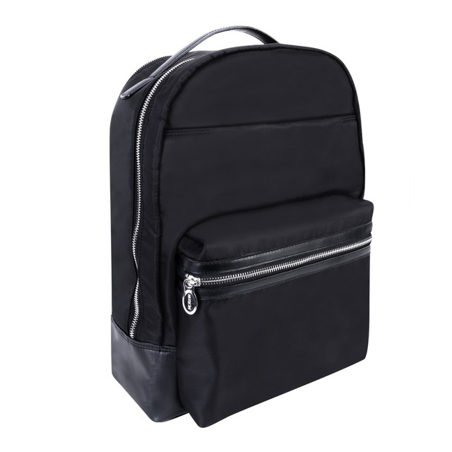 MCKLEIN COMPANY, LLC 18555 McKlein N-Series Parker Nano Tech Backpack With 15in Laptop Pocket, Black