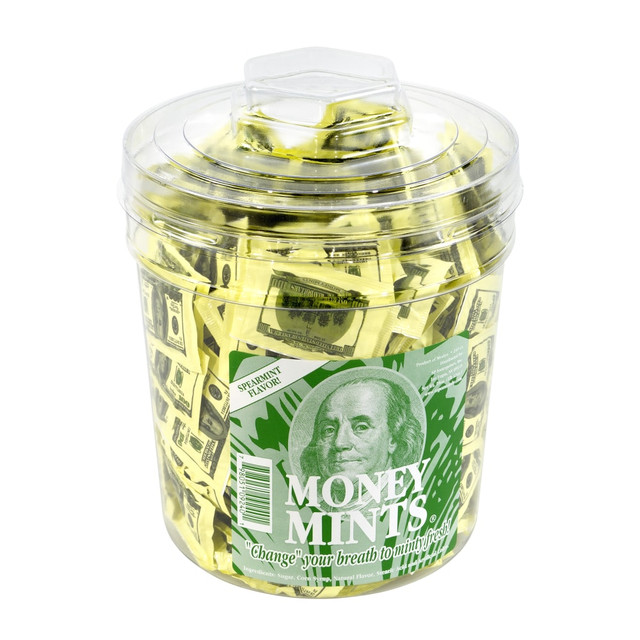 SP ENTERPRISES INC Espeez 262-00022  Money Mints, 2 Mints Per Pack, Jar Of 240 Packs