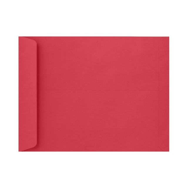 ACTION ENVELOPE FE-7280-15-250 LUX Open-End 9in x 12in Envelopes, Gummed Seal, Holiday Red, Pack Of 250 ACTION ENVELOPE FE-7280-15-250 LUX Open-End 9in x 12in Envelopes, Gummed Seal, Holiday Red, Pack Of 250