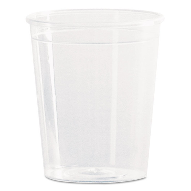 WNA, INC. P20 Comet Plastic Portion/Shot Glass, 2 oz, Clear, 50/Pack, 50 Packs/Carton