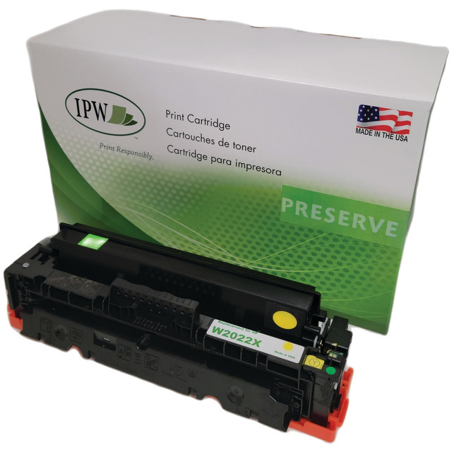 IMAGE PROJECTIONS WEST, INC. W2022XR-ODP IPW Preserve Remanufactured High Yield Toner Cartridge Replacement For HP W2022X, W2022XR-ODP