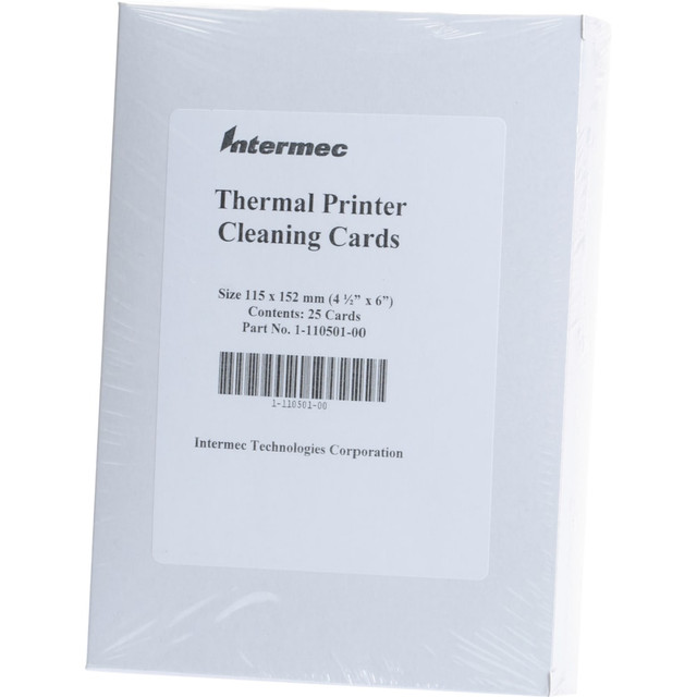 HONEYWELL 1-110501-00 Intermec - Printer cleaning kit (pack of 25) - for Honeywell PM43c; PXie Series PX6ie; EasyCoder 401, 501, F4