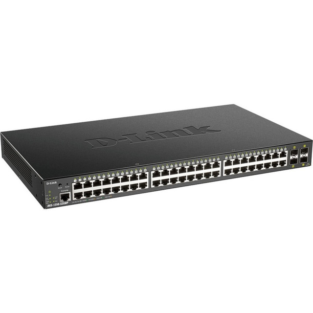 D-LINK SYSTEMS USA, INC. DGS-1250-52XMP-6KV D-Link 52-Port 10-Gigabit Smart Managed PoE Switch D-LINK SYSTEMS USA, INC. DGS-1250-52XMP-6KV D-Link 52-Port 10-Gigabit Smart Managed PoE Switch