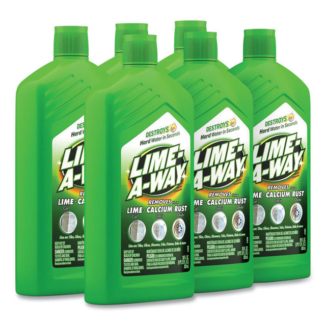 RECKITT BENCKISER LIME-A-WAY® 87000 Lime, Calcium and Rust Remover, 28 oz Bottle
