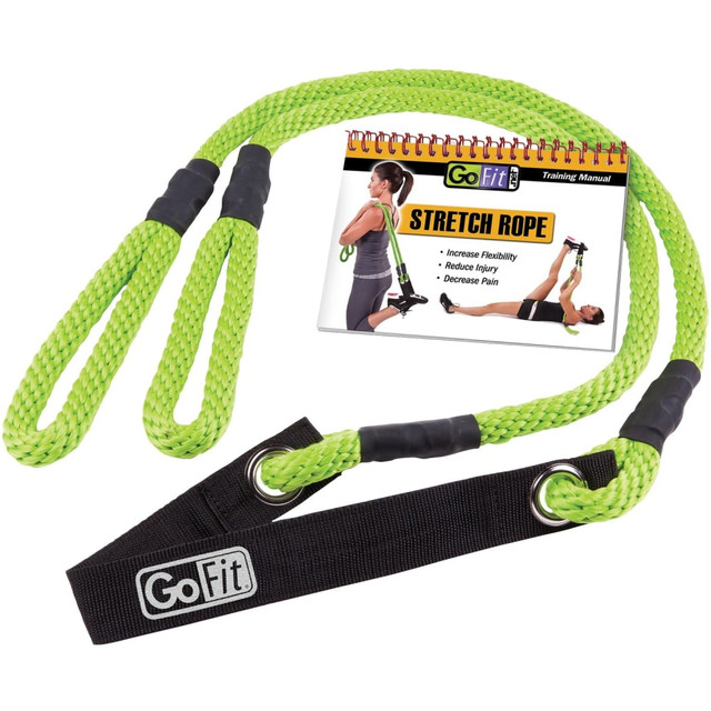 GOFIT L.L.C. GF-STR GoFit Stretch Rope - 108in Length - Green GOFIT L.L.C. GF-STR GoFit Stretch Rope - 108in Length - Green