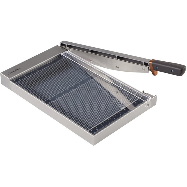 ACCO BRANDS USA, LLC Swingline G7010006  ClassicCut Guillotine Trimmer With EdgeGlow, 25inH x 14-1/8inW x 4-5/8inD, Silver