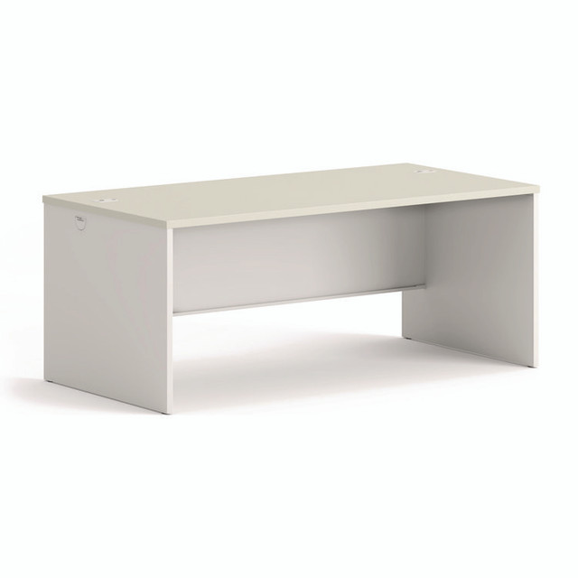 HON COMPANY 38934B9Q 38000 Series Desk Shell, 72" x 36" x 30", Light Gray/Silver