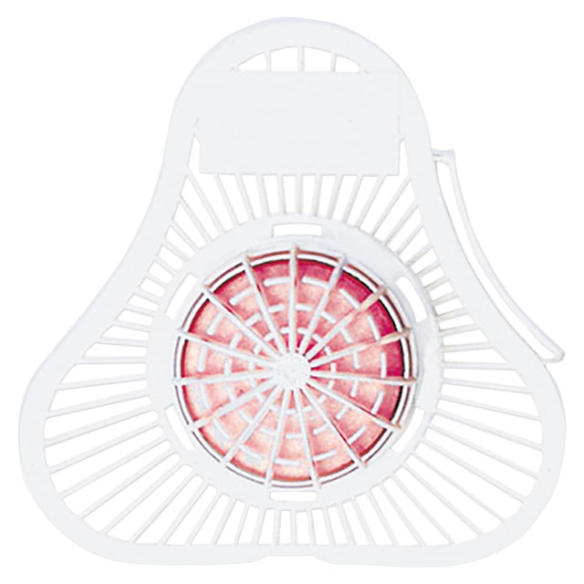 FRESH PRODUCTS LLC FRS12USPB Fresh Products Para Urinal Screens With Deodorizer Block, Cherry, Box Of 12