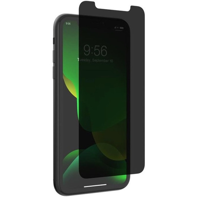 ZAGG INC 200103919 invisibleSHIELD Glass Elite Privacy Screen Protector - For LCD iPhone 11 - Impact Resistant, Scratch Resistant, Fingerprint Resistant, Smudge Resistant, Oil Resistant - Glass
