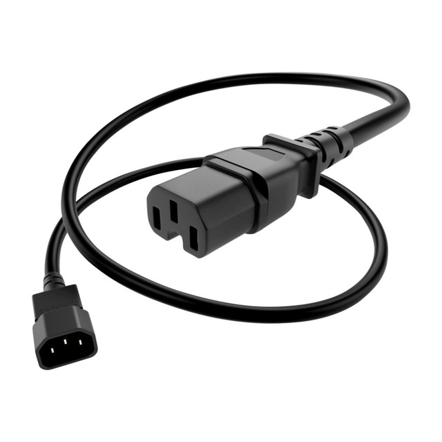 UNIRISE USA, LLC PWCD-C14C15-15A-02F-BLK UNC Group - Power extension cable - IEC 60320 C14 to IEC 60320 C15 - 250 V - 15 A - 2 ft - black UNIRISE USA, LLC PWCD-C14C15-15A-02F-BLK UNC Group - Power extension cable - IEC 60320 C14 to IEC 60320 C15 - 250 V - 15 A - 2 ft - black